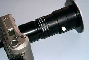 The Xtend-a-Slide System with close-up lenses, and lens adapter. Attached to a Kodak 4800